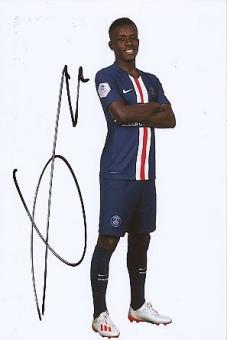 Idrissa Gueye   PSG Paris Saint Germain  Fußball Autogramm Foto original signiert 