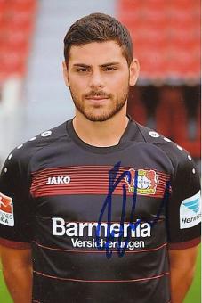 Kevin Volland   Bayer 04 Leverkusen  Fußball Autogramm Foto original signiert 