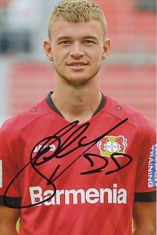 Daley Sinkgraven   Bayer 04 Leverkusen  Fußball Autogramm Foto original signiert 