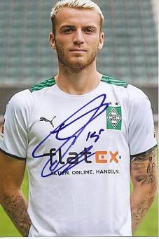 Jordan Bayer  Borussia Mönchengladbach  Fußball Autogramm Foto original signiert 