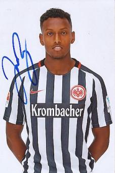 Joel Gerezgiher  Eintracht Frankfurt  Fußball Autogramm Foto original signiert 