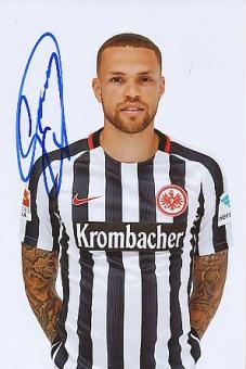 Luc Castaignos  Eintracht Frankfurt  Fußball Autogramm Foto original signiert 