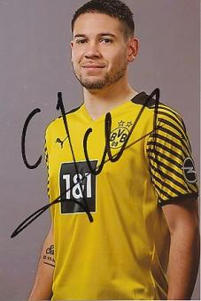 Raphael Guerreiro   Borussia Dortmund  Fußball Autogramm Foto original signiert 
