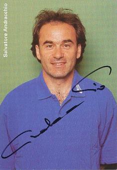 Salvatore Andracchio  FC Basel  Fußball Autogrammkarte original signiert 