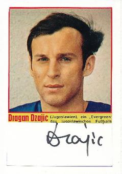 Dragan Dzajic  Jugoslawien  WM 1974  Fußball Autogramm Karte  original signiert 