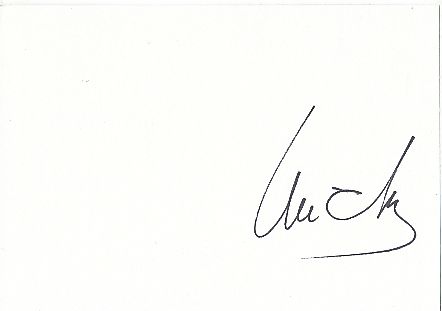 Michel   Spanien & Real Madrid   EM 1988  Fußball Autogramm Karte  original signiert 