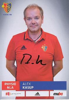 Alex Kasup  FC Basel  Staff  Frauen  Fußball Autogrammkarte original signiert 