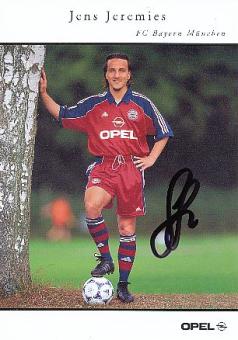 Jens Jeremies  FC Bayern München 1999/2000  Fußball Autogrammkarte original signiert 