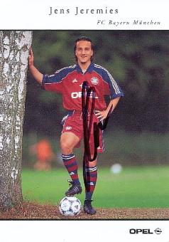 Jens Jeremies  FC Bayern München 1999/2000  Fußball Autogrammkarte original signiert 