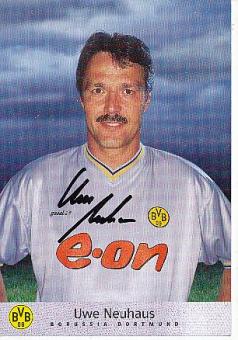 Uwe Neuhaus  Borussia Dortmund  1999/2000  Fußball Autogrammkarte  original signiert 