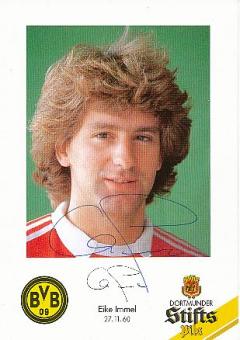 Eike Immel  Borussia Dortmund  1982/1983  Fußball Autogrammkarte  original signiert 