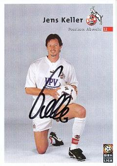 Jens Keller   FC Köln 2000/2001  Fußball Autogrammkarte  original signiert 