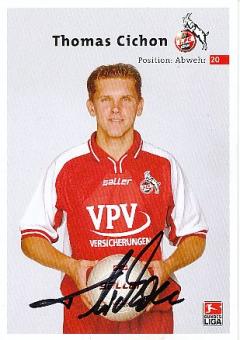 Thomas Cichon  FC Köln 2002/2003  Fußball Autogrammkarte  original signiert 