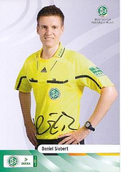 Daniel Siebert  DFB Schiedsrichter  Fußball Autogrammkarte  original signiert 
