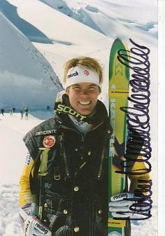 Katrin Neuenschwander  Schweiz  Ski Alpin Autogramm Foto original signiert 