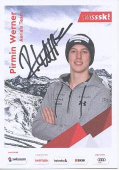 Pirmin Werner Schweiz  Ski  Freestyle  Autogrammkarte original signiert 