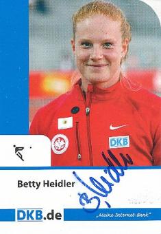Betty Heidler  Leichtathletik  Autogrammkarte original signiert 