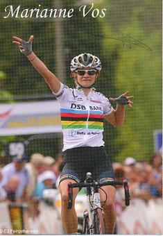 Marianne Vos  Holland  Radsport  Autogrammkarte  original signiert 