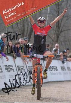Alessandra Keller  Radsport  Autogrammkarte  original signiert 