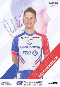 Sebastien Reichenbach  Radsport  Autogrammkarte  original signiert 