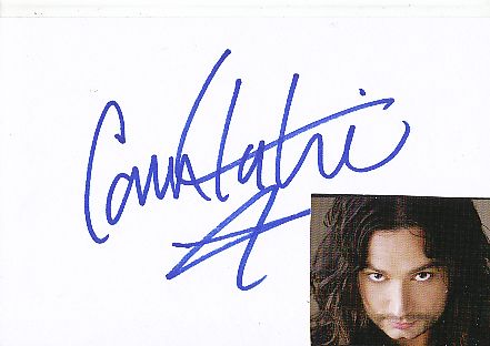 Constantine Maroulis  USA   Musik  Autogramm Karte original signiert 