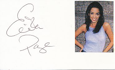 Erika Page White  Film & TV  Autogramm Karte original signiert 