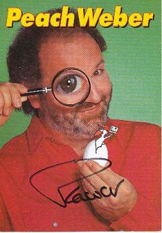Peach Weber  Comedian  TV  Autogrammkarte original signiert 