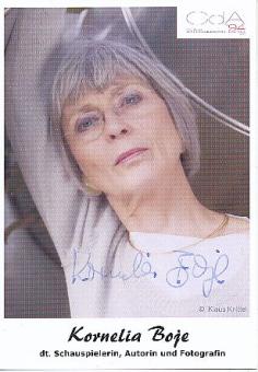 Kornelia Boje  Film & TV  Autogrammkarte original signiert 
