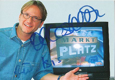 Marco Castellaneta  Markt Platz   TV  Autogrammkarte original signiert 
