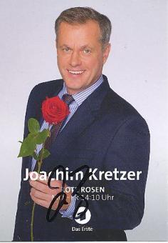 Joachim Kretzer  Rote Rosen  TV  Serie Autogrammkarte original signiert 