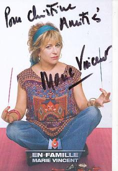 Marie Vincent  Film &  TV Serien  Autogrammkarte original signiert 