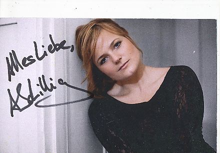 Annika Schilling  Film &  TV  Autogramm Foto original signiert 