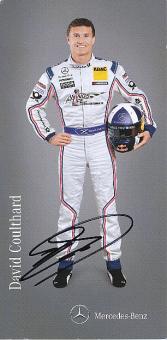 David Coulthard  Mercedes  Formel 1 Auto Motorsport  Autogrammkarte  original signiert 