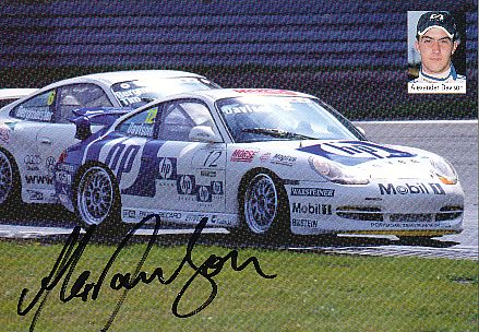 Alexander Davison  Porsche  Auto Motorsport  Autogrammkarte  original signiert 
