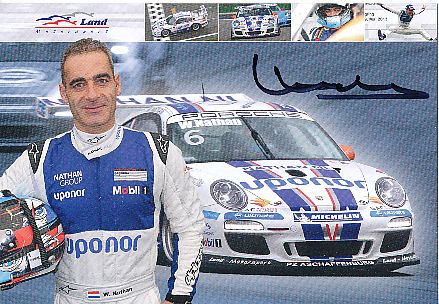 Wolf Nathan  Porsche  Auto Motorsport  Autogrammkarte  original signiert 