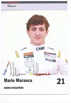 Mario Marasca  Porsche  Auto Motorsport  Autogrammkarte  original signiert 
