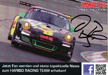 Haribo Racing Team  Porsche  Auto Motorsport  Autogrammkarte  original signiert 