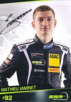Mathieu Jaminet  Porsche  Auto Motorsport  Autogrammkarte  original signiert 