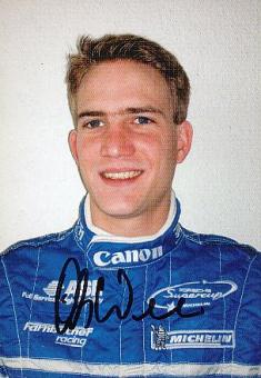 Dirk Werner  Porsche  Auto Motorsport  Autogrammkarte  original signiert 