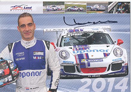 Wolf Nathan   Porsche  Auto Motorsport  Autogrammkarte  original signiert 