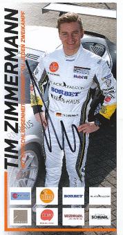 Tim Zimmermann  Porsche  Auto Motorsport  Autogrammkarte  original signiert 
