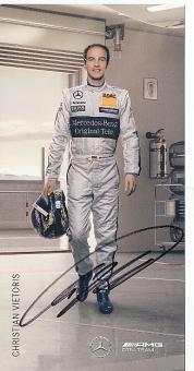 Christian Vietoris  Mercedes  Auto Motorsport  Autogrammkarte  original signiert 