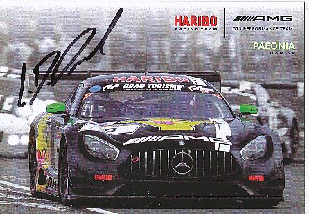 Haribo Team   Mercedes  Auto Motorsport  Autogrammkarte  original signiert 