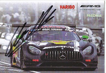Haribo Team  Mercedes  Auto Motorsport  Autogrammkarte  original signiert 