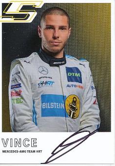 Vince Abril  Mercedes  Auto Motorsport  Autogrammkarte  original signiert 