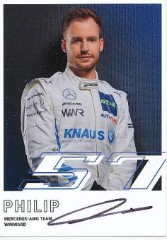 Philip Ellis  Mercedes  Auto Motorsport  Autogrammkarte  original signiert 