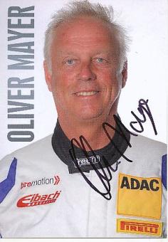 Oliver Mayer  Mercedes  Auto Motorsport  Autogrammkarte  original signiert 