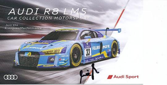 Andreas Ziegler  Audi  Auto Motorsport  Autogrammkarte  original signiert 