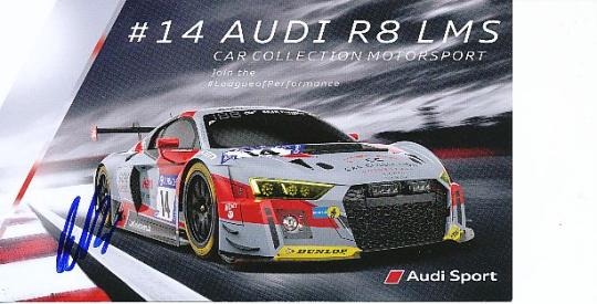 Ronnie Saurenmann  Audi  Auto Motorsport  Autogrammkarte  original signiert 