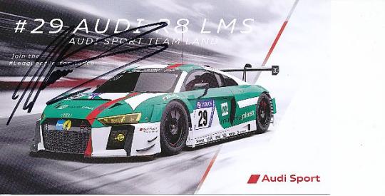Marcel Fässler  Audi  Auto Motorsport  Autogrammkarte  original signiert 
